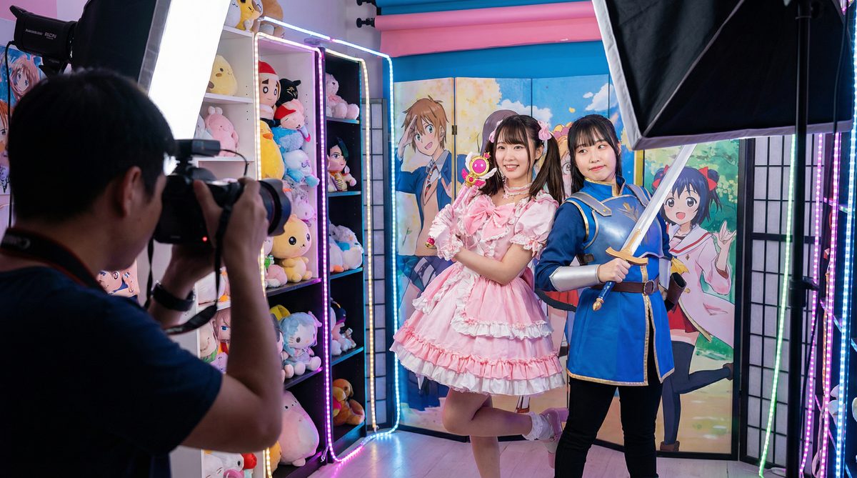 小小绘动漫cosplay视频